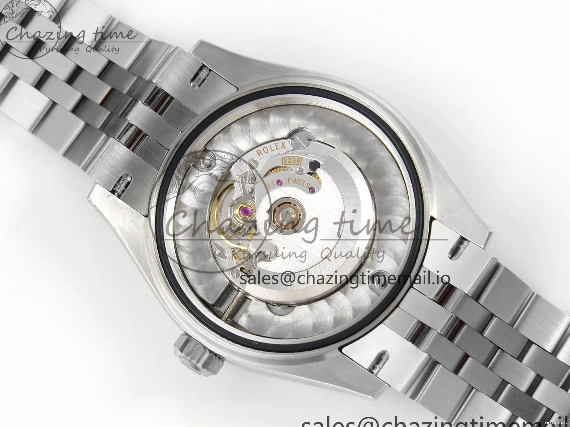 0105 Trendsetting DateJust 31 278274 THBF 1:1 Best Edition 904L Steel RG Diamond Dial on SS Jubilee Bracelet HZ Cal. 3